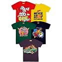 Boys Regular Fit Soft Cotton T-Shirts Pack