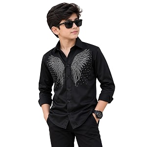 Boys Satin Full Sleeve Shirt Stylish Shirt