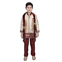 Boys Sherwani Set Brocade Sherwani for