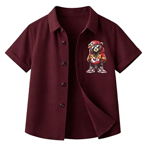 Boys Shirt Regular Stylish Casual Formal Kids