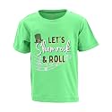 Boys Short Sleeve Funny Graphic Tees for Toddler to Big Kid