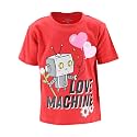 Boys Short Sleeve Funny Graphic Tees for Toddler to Big Kid