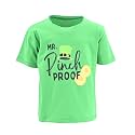 Boys Short Sleeve Funny Graphic Tees for Toddler to Big Kid