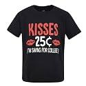 Boys Short Sleeve Funny Graphic Tees for Toddler to Big Kid