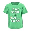 Boys Short Sleeve Funny Graphic Tees for Toddler to Big Kid