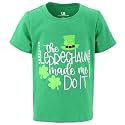 Boys Short Sleeve Funny Graphic Tees for Toddler to Big Kid