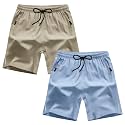 Boys Shorts Quick Dry Athletic Running Shorts with Zipper Pockets