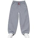 Boys Silver Baggy Fit Denim Jeans 
