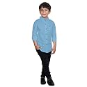 Boys Solid Casual Shirt in Cotton Fabric