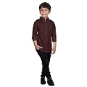 Boys Solid Casual Shirt in Cotton Fabric