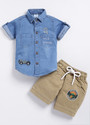 Boys Squad Boys Casual Shirt Shorts