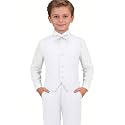 Boys Suit for Kids Formal Slim Fit Tuxedo Suits Ring Bearer Outfit