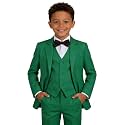 Boys Suit for Kids Formal Slim Fit Tuxedo Suits Ring Bearer Outfit