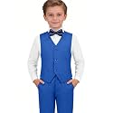 Boys Suit for Kids Formal Slim Fit Tuxedo Suits Ring Bearer Outfit