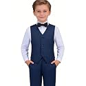 Boys Suit for Kids Formal Slim Fit Tuxedo Suits Ring Bearer Outfit