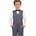 Boys Suit for Kids Formal Slim Fit Tuxedo Suits Ring Bearer Outfit