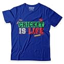 Boys T-Shirt Cricket is Life 100 Cotton