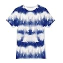 Boys Tie Dye Shirt Kids Rainbow Shirts Size 4-16
