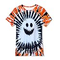 Boys Tie Dye Shirt Kids Rainbow Shirts Size 4-16