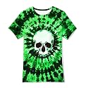 Boys Tie Dye Shirt Kids Rainbow Shirts Size 4-16