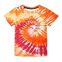 Boys Tie Dye Shirt Kids Rainbow Shirts Size 4-16