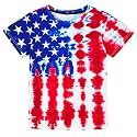 Boys Tie Dye Shirt Kids Rainbow Shirts Size 4-16