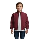 Boys Trendy Maroon Jacket Soft Fabric