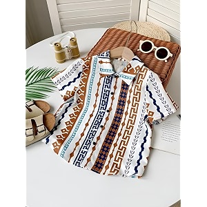 Boys Trendy Multicolor Shirt for Kids