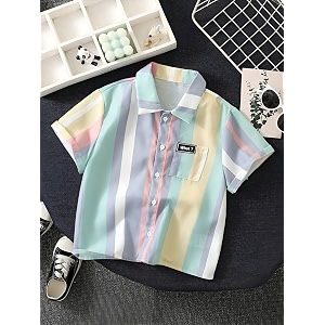 Boys Trendy Multicolor Shirt for Kids