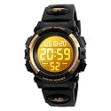 Boys Watch Digital Sports Waterproof Outdoor Kids Watches Alarm Clock 12/24 H Stopwatch Calendar 3-15 Year Old Boys Girls Wristwatch