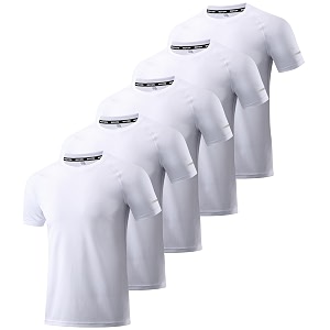 boyzn 1 or 3 pack men39s workout running shirts dry fit moisture wicking t-shirts sports gym athletic short sleeve shirts