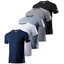 Boyzn 1 or 3 Pack Men's Workout Running Shirts, Dry Fit Moisture Wicking T-Shirts, Sports Gym Athletic Short Sleeve Shirts