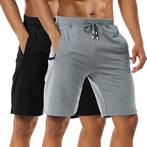 Boyzn Mens 2 Pack Athletic Shorts Comfortable