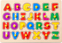 BOZICA Wooden Educational Creative learning A To Z English Alphabets Board Puzzle