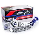 BPA–Racing Motorcycle Chain Slack Adjuster Tool - Innovative Chain Tensioner Tool For Easy, Quick &amp; Precise Chain Slack Adjustment- Chain Alignment Tool (Blue)