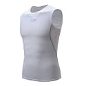 Bpbtti Men's Sleeveless Cycling Base Layer Bike Undershirt,Breathable,Superlight and Moisture Wicking