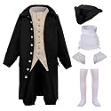 BPURB Rococo Boy Colonial Costume Patriotic Boy