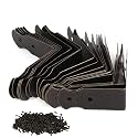1.57x0.7 Antique Decorative Vintage Box Corner Guards Edge Cover Pack of 20
