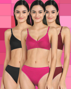 samvar bra  panty set 34