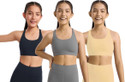 BRAAFEE 3_AIR_GCB Girls Non Padded fully stretchable High Coverage Bra (Multicolor) Girls Sports Non Padded Bra