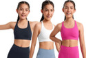 BRAAFEE 3_AIR_RaniWB Girls Non Padded fully stretchable High Coverage Bra (Multicolor) Girls Sports Non Padded Bra