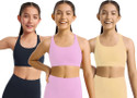 BRAAFEE Pack of 3 Girls Non Padded