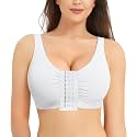 BRABIC Front Closure Post Surgery Minimizer Bras for Women Full Coverage Surgical Wireless Comfort Everyday Bras