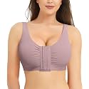 BRABIC Front Closure Post Surgery Minimizer Bras for Women Full Coverage Surgical Wireless Comfort Everyday Bras