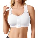 BRABIC Post Surgery Compression Front Closure Bras for Women Surgical