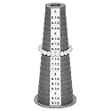 Bracelet Sizer, Stepped Bracelet Sizer Measuring Tool, Markings 5-9.5 inch