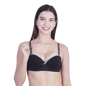 Brachy Womens Poly Cotton Heavily Padded Wired