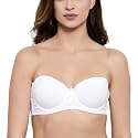 Brachy Women39s Polycotton Padded Underwire Strapless Bra