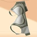 Brachy Women Plus Size Padded Light Support