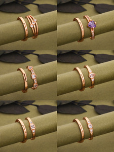 brado jewellery rosegold plated crystal ring brass diamond brass plated ring